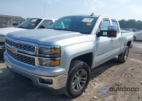 2015 Chevrolet Silverado 1500 1Lt из США, поврежденный, VIN 1GCVKREC3FZ345146